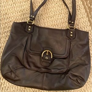 Authentic Coach Dark Brown Purse